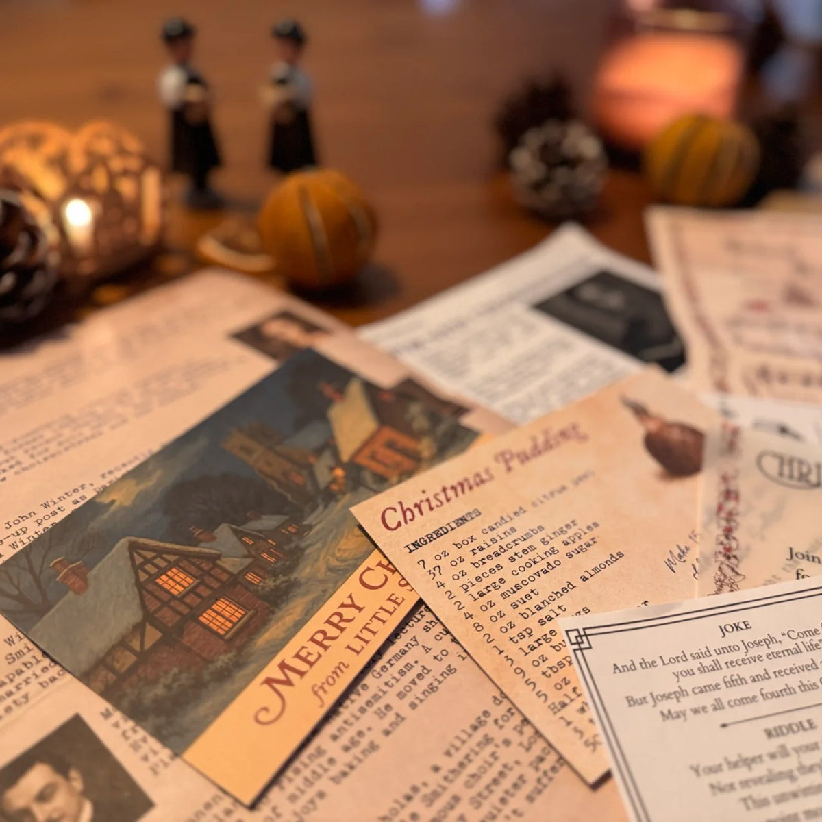 Christmas Eve In Little Smithering, A Festive Murder Mystery Game