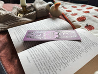 Coffins and Cobwebs Foiled Bookmark
