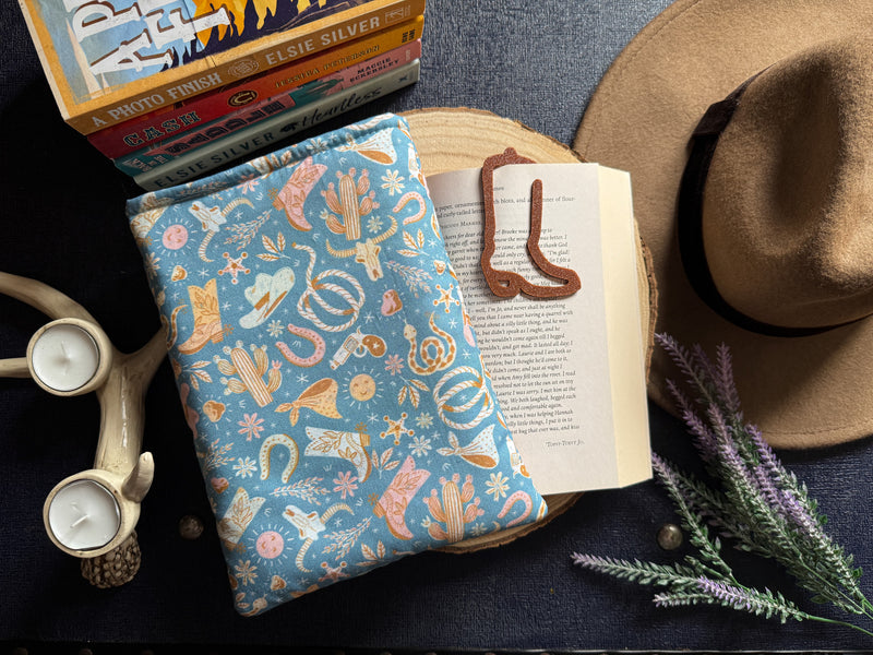 Handmade 'Rodeo Romance' Book Sleeve