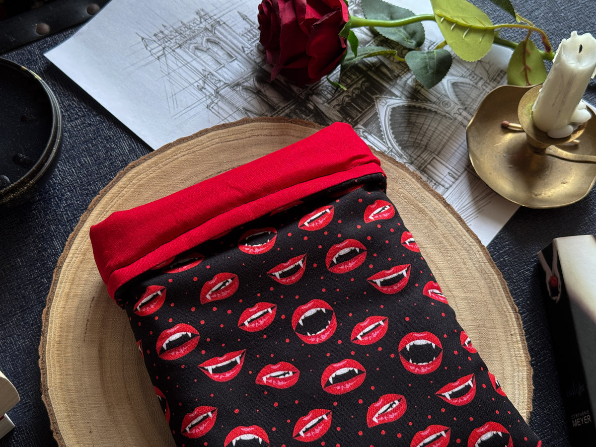 Handmade 'Bite Club' Book Sleeve