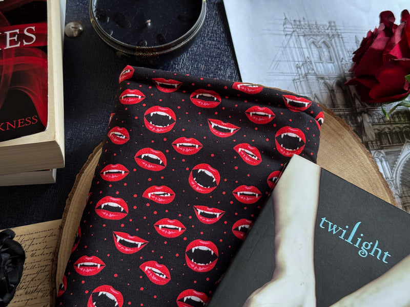 Handmade 'Bite Club' Book Sleeve