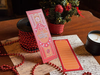 Candy Cane Lane Foiled Bookmark