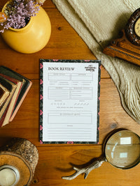 Book Review Notepad