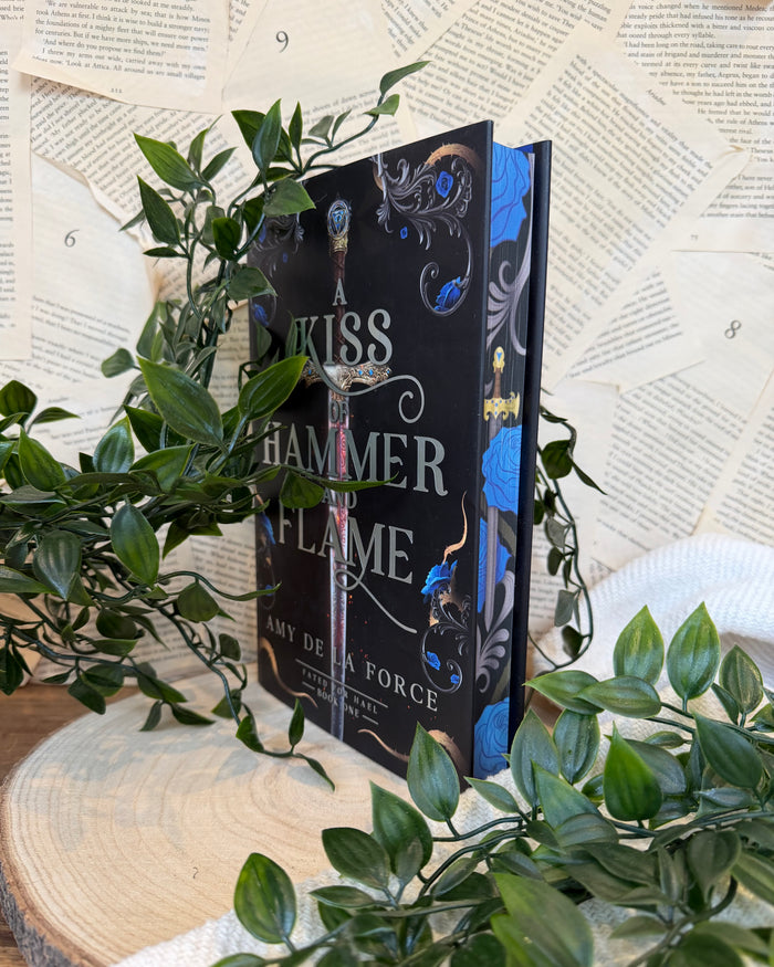 A Kiss of Hammer and Flame by Amy de la Force (Perfectly Edged Edition)