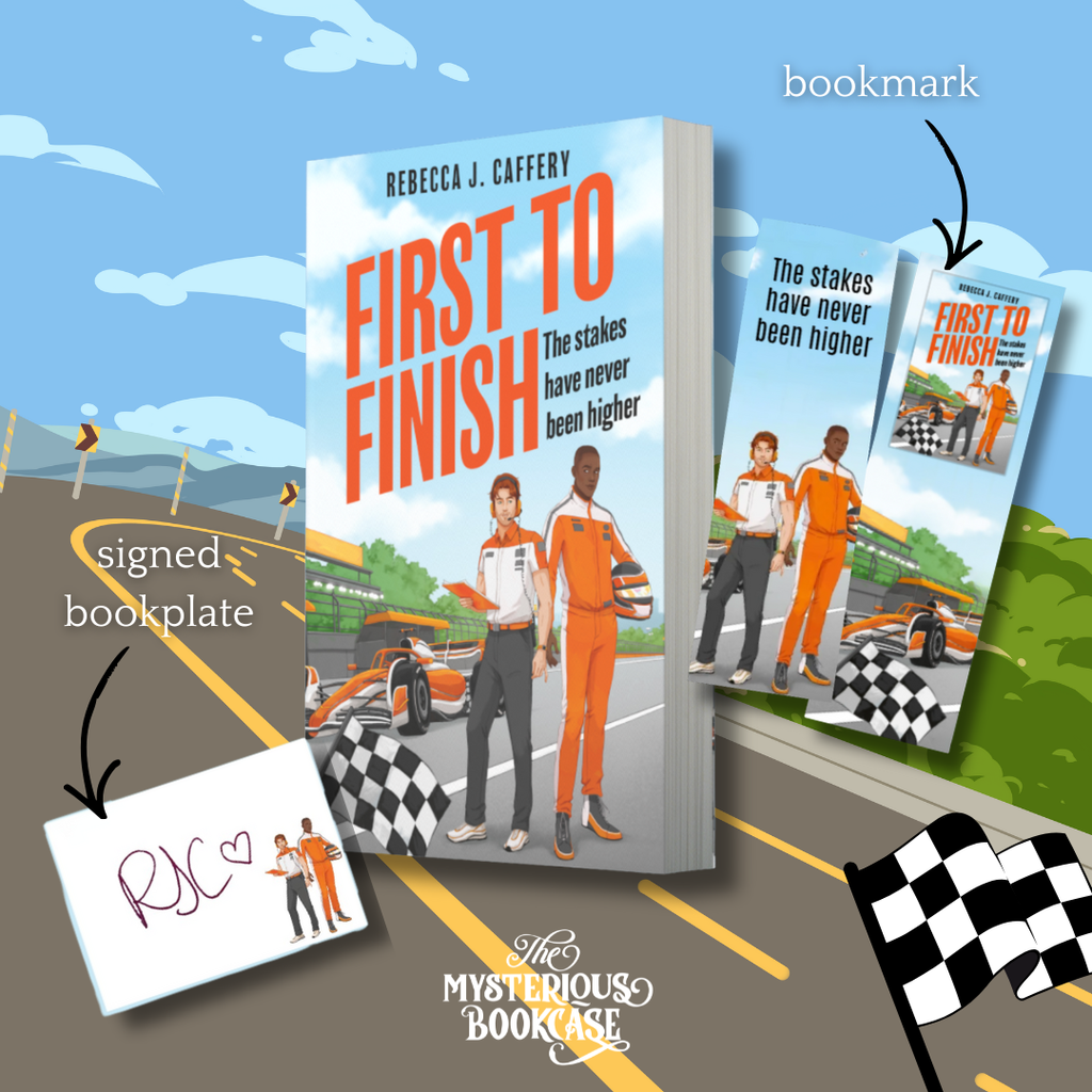 First To Finish (Signed Edition) – The Mysterious Bookcase