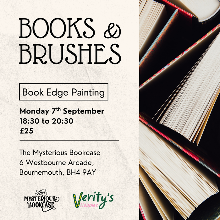 Book Edge Painting - Monday 7th September