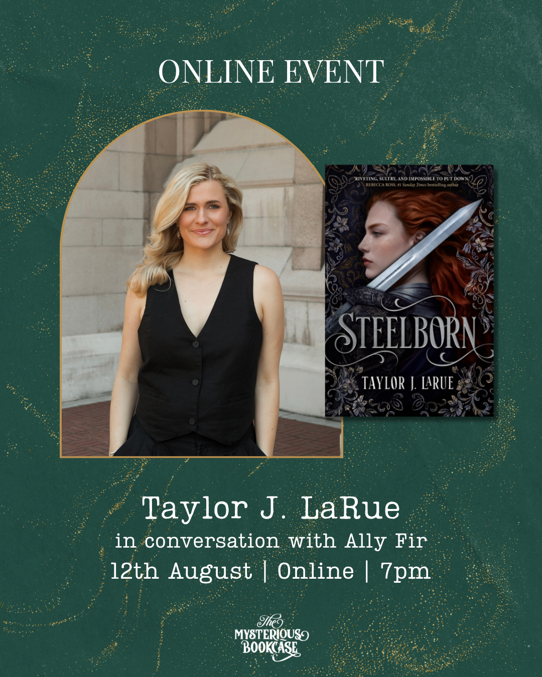 Steelborn Online Event with Taylor J. LaRue