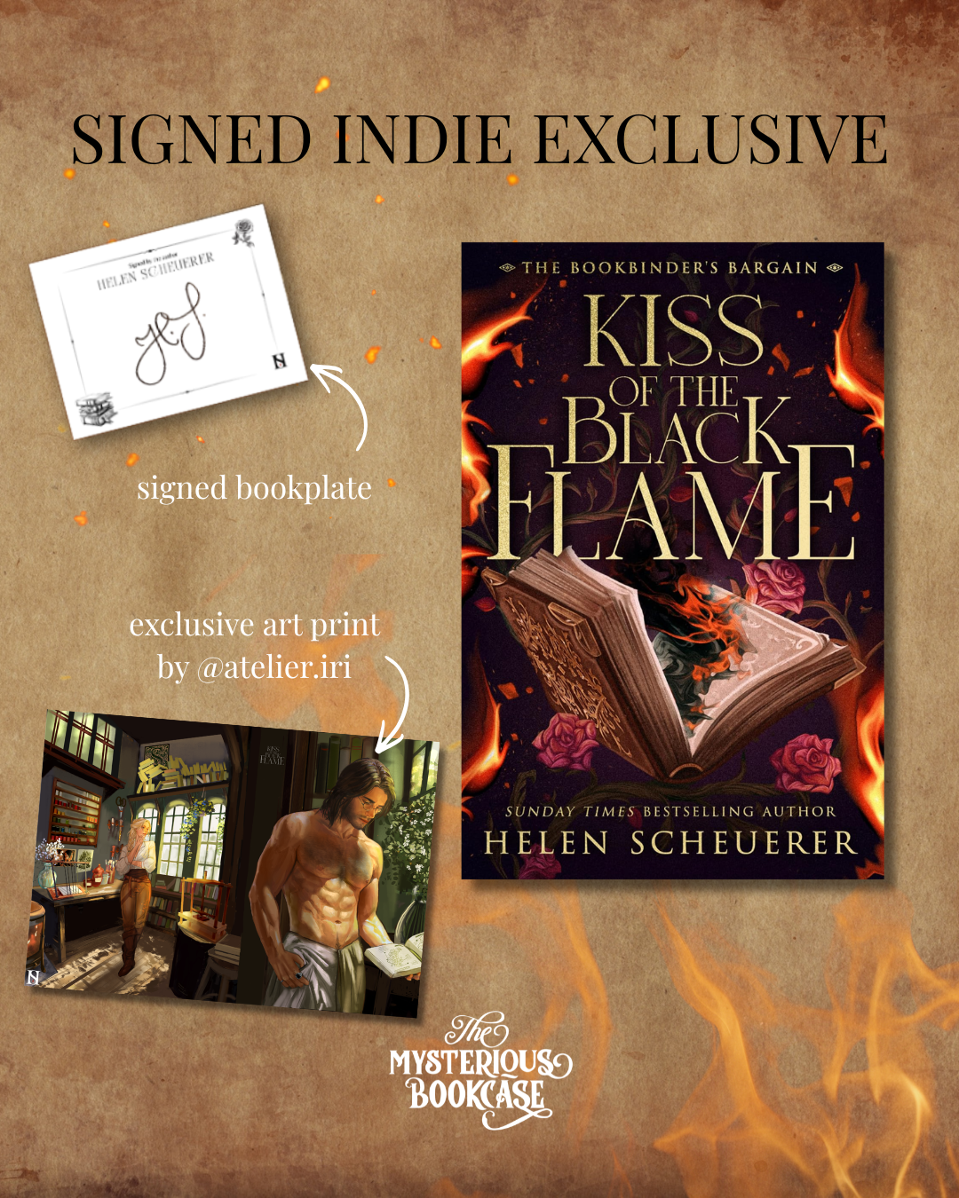 Kiss of the Black Flame (Signed) PRE-ORDER