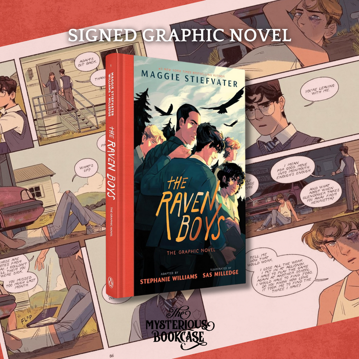 The Raven Boys by Maggie Stiefvater (Signed Graphic Novel)