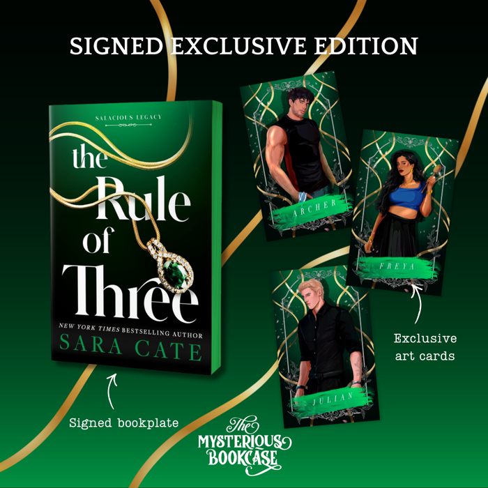 The Rule of Three (Signed Paperback) PRE-ORDER