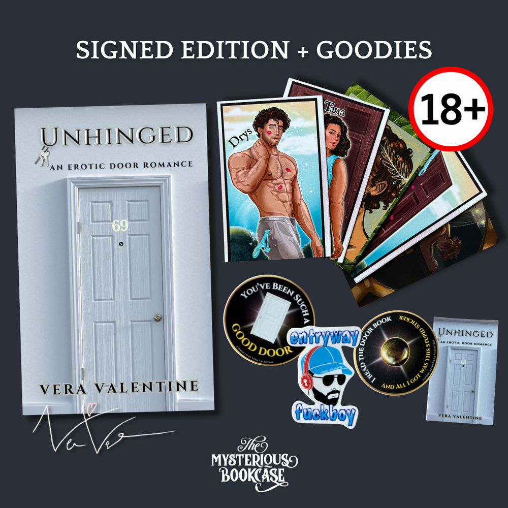 Unhinged by Vera Valentine (Signed Edition) – The Mysterious Bookcase