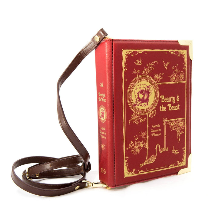 The Beauty and The Beast Book Crossbody Vegan Handbag
