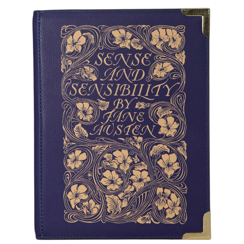 Sense and Sensibility Book Crossbody Handbag Clutch