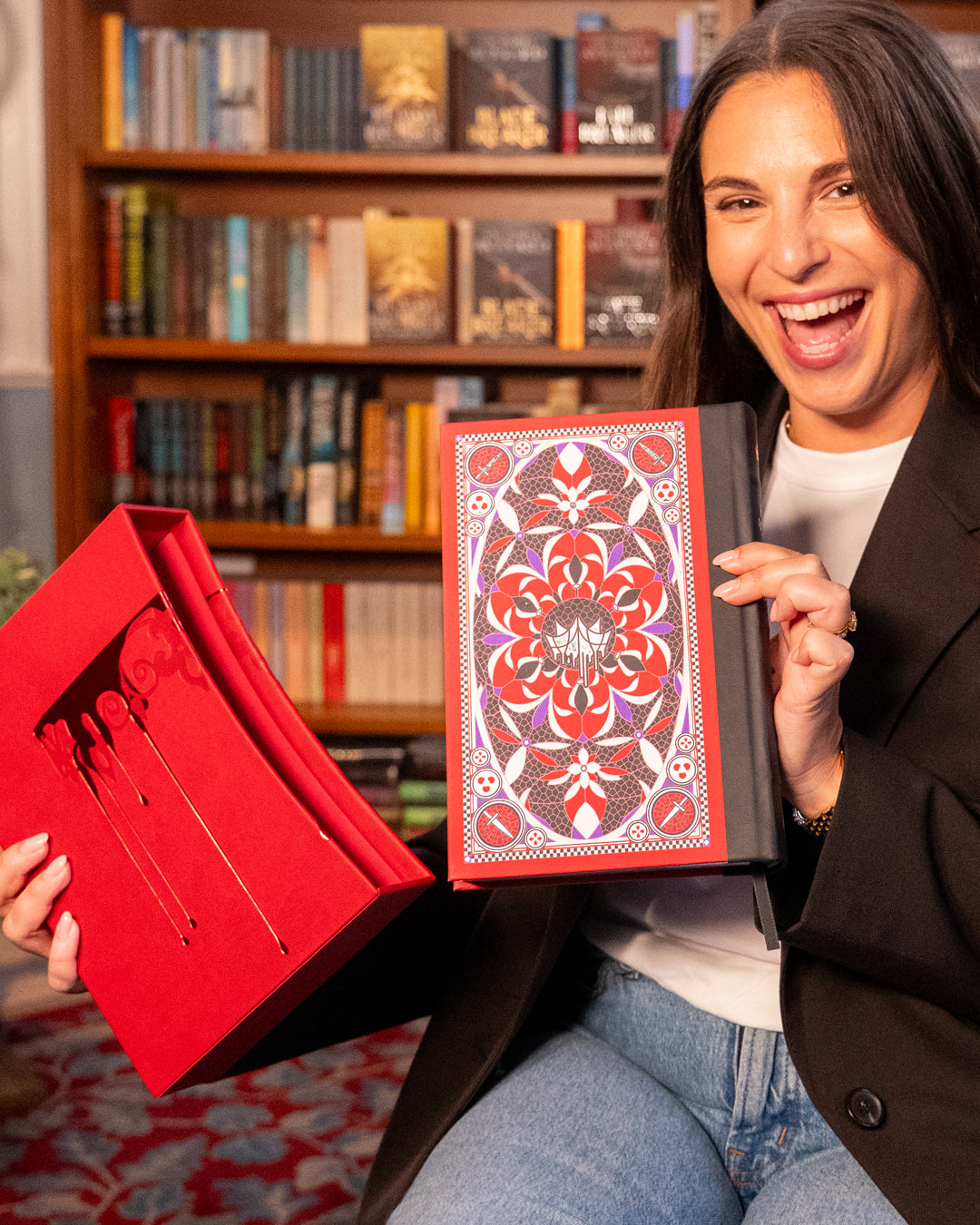 Red Queen (10th Anniversary Deluxe SIGNED Gemstone Edition with Slipcase)