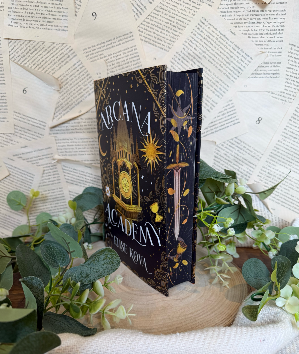Arcana Academy by Elise Kova (Perfectly Edged Edition)